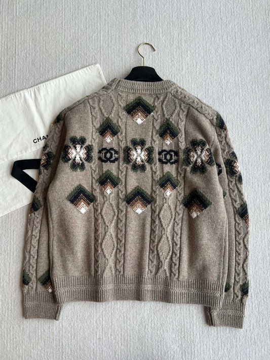 C 24 Ski Series 🎿 Jacquard Wool Sweater