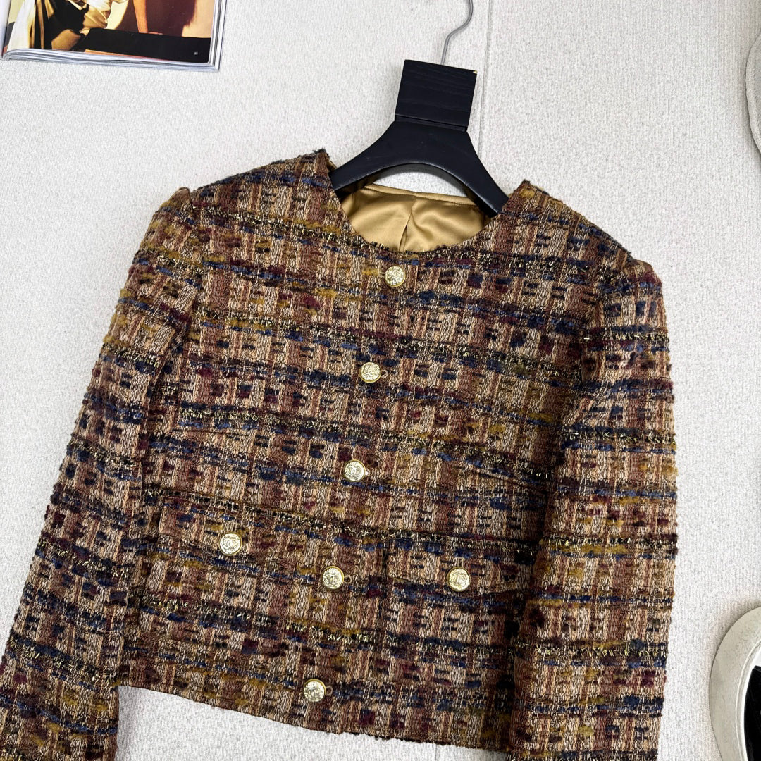 C 25 New Braided Trim Jacket