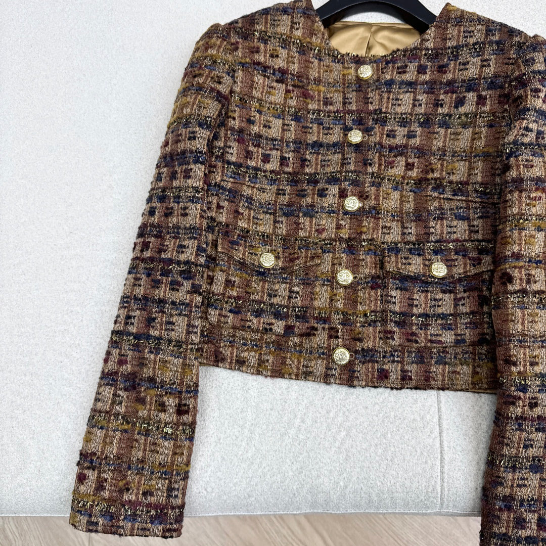 C 25 New Braided Trim Jacket