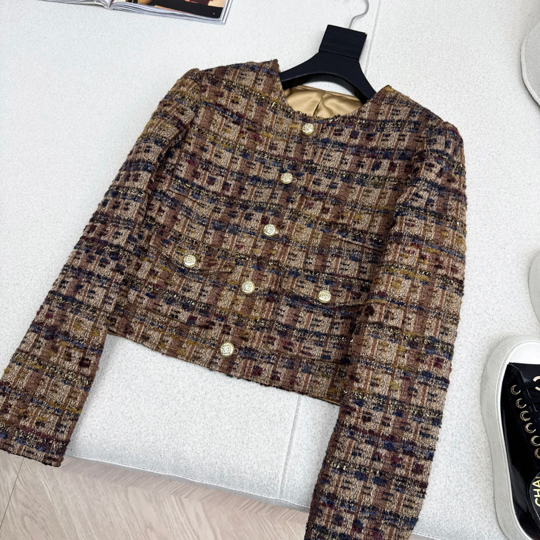 C 25 New Braided Trim Jacket