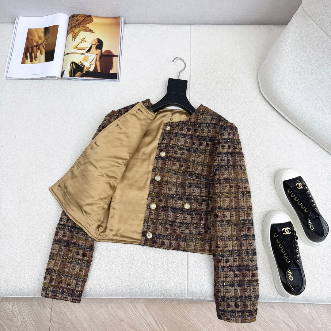 C 25 New Braided Trim Jacket