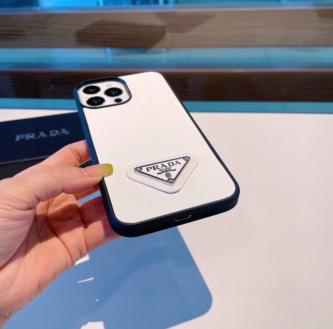 Klassische All-Inclusive-Telefonhülle mit Logo