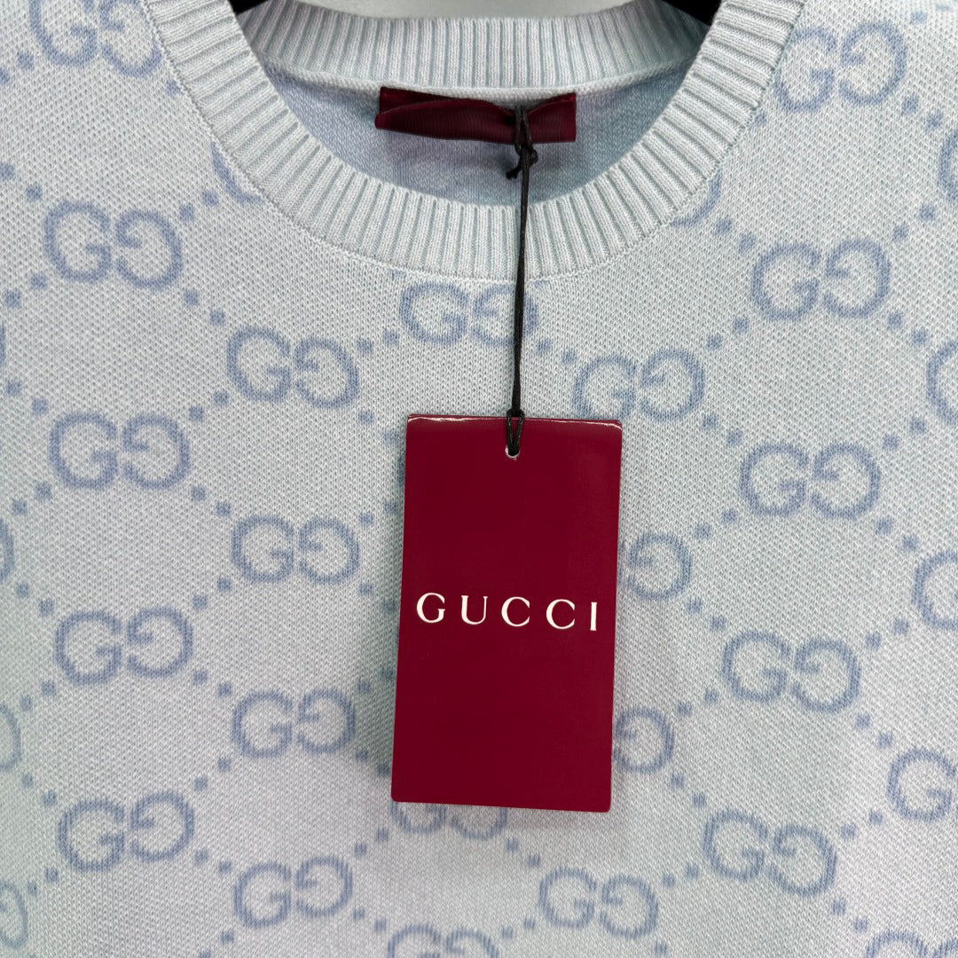 G 25 Spring and summer new knitted round neck undershirt