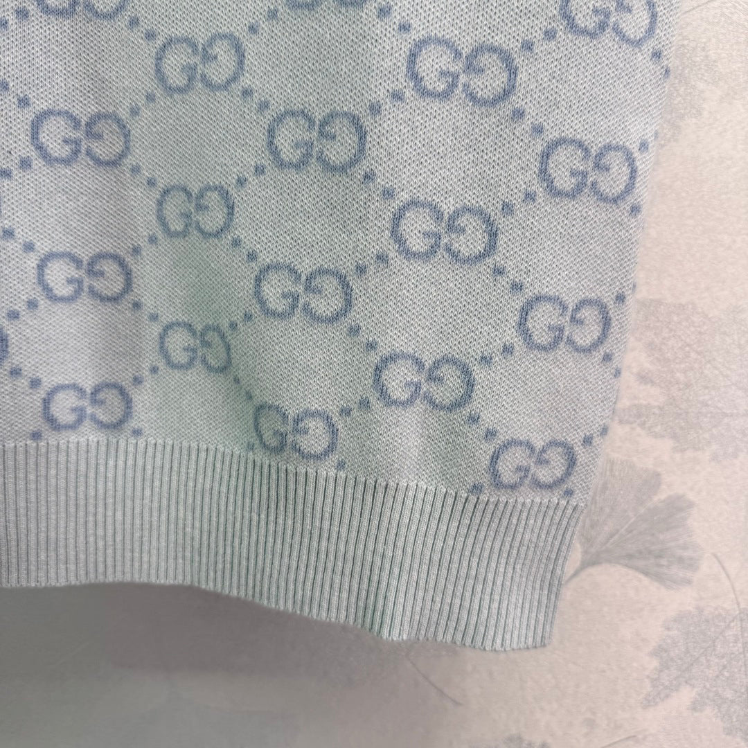 G 25 Spring and summer new knitted round neck undershirt