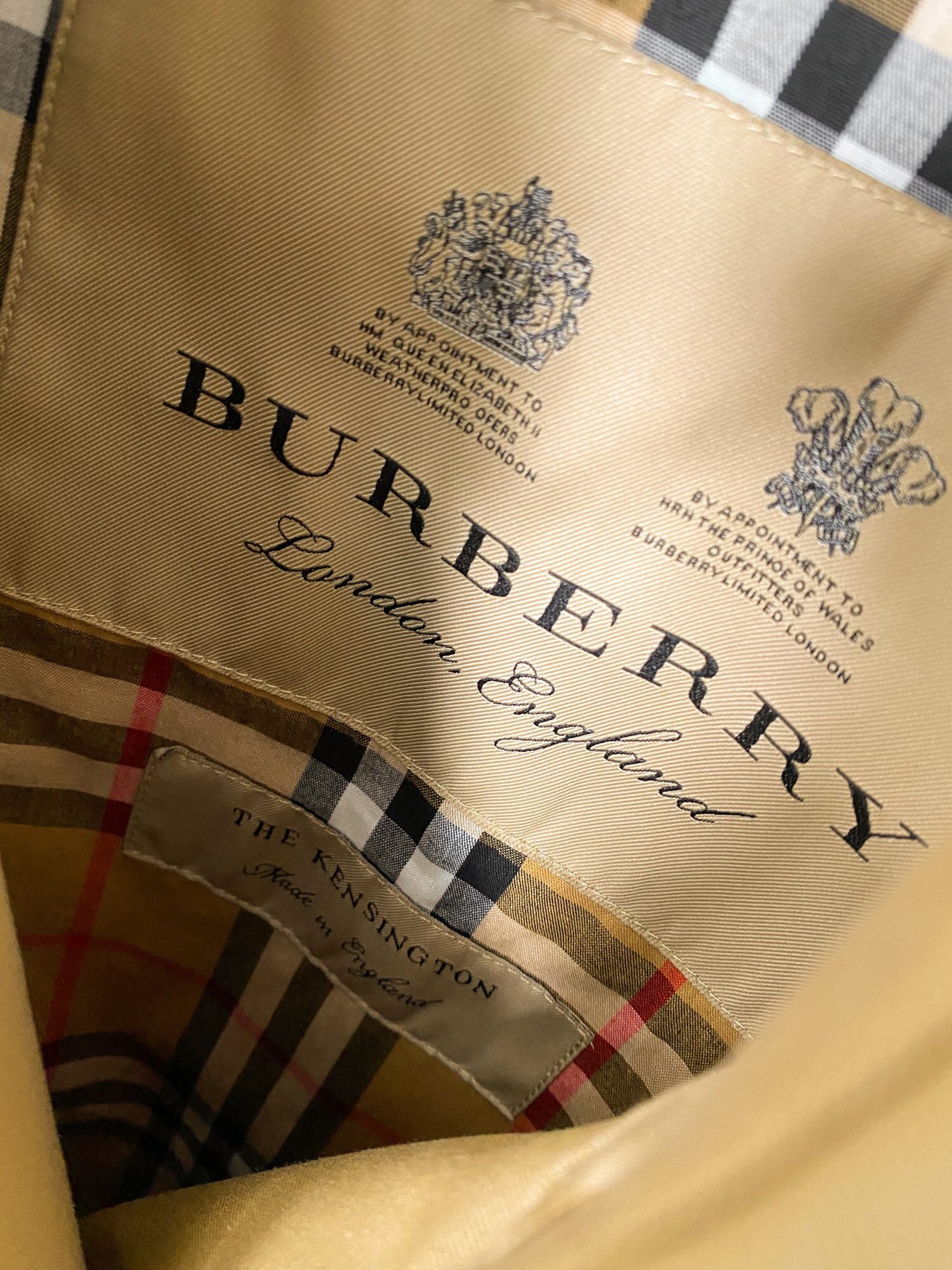 BU 25 Heritage Trench Long Windbreaker