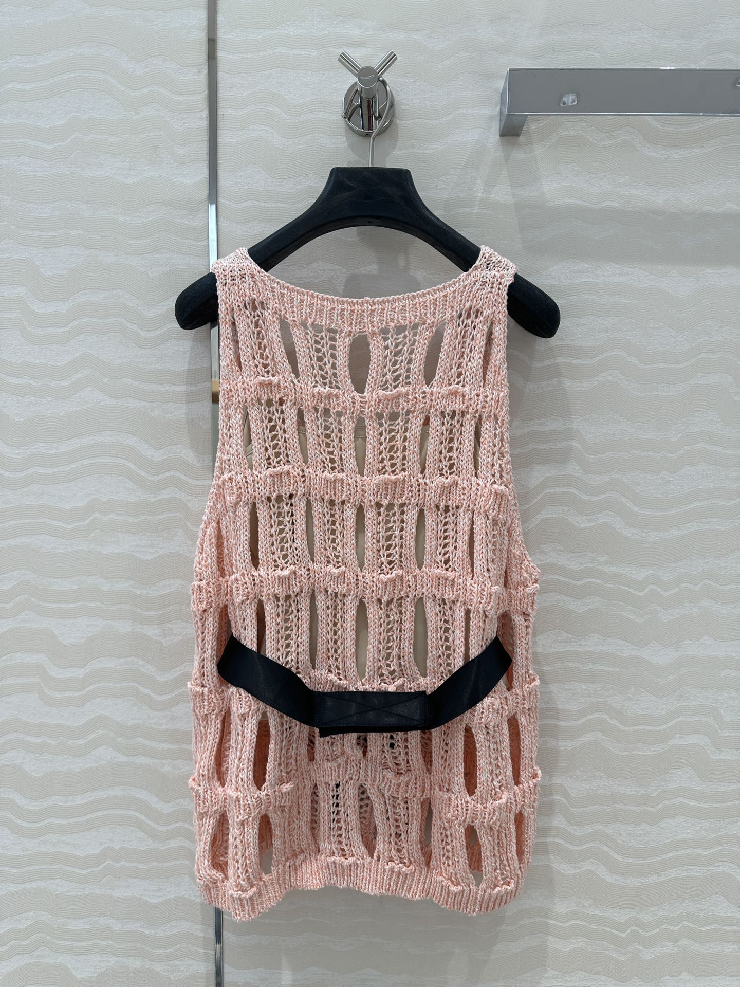 C 25 Wispy Crochet Knit Tank Top (with Butterfly Belt)