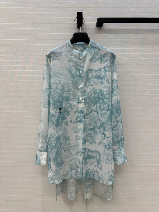 D 25 Nouvelle chemise imprimée Animal Forest
