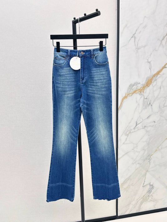 Chl 25 Frühjahr und Sommer neue schlanke hohe Taille Denim Bleistifthose
