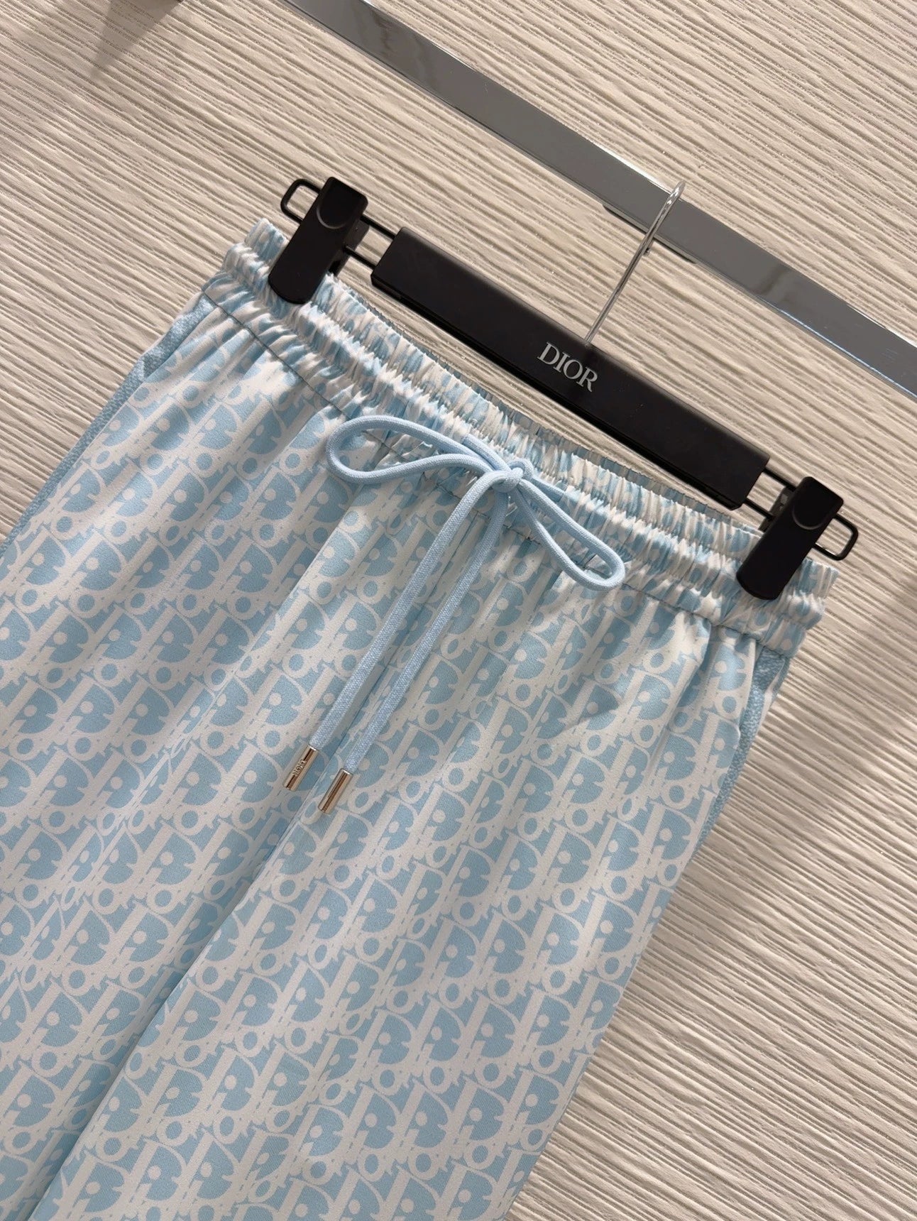D 25 new letter print tie casual pants