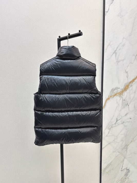 Mon 25fw stand collar down vest