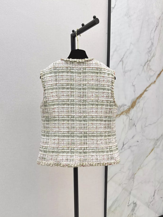 C 25 nouveaux modèles de gilet en tweed de la série Handicraft