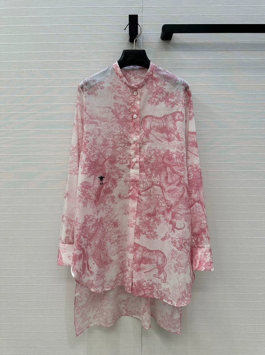 D 25 Nouvelle chemise imprimée Animal Forest