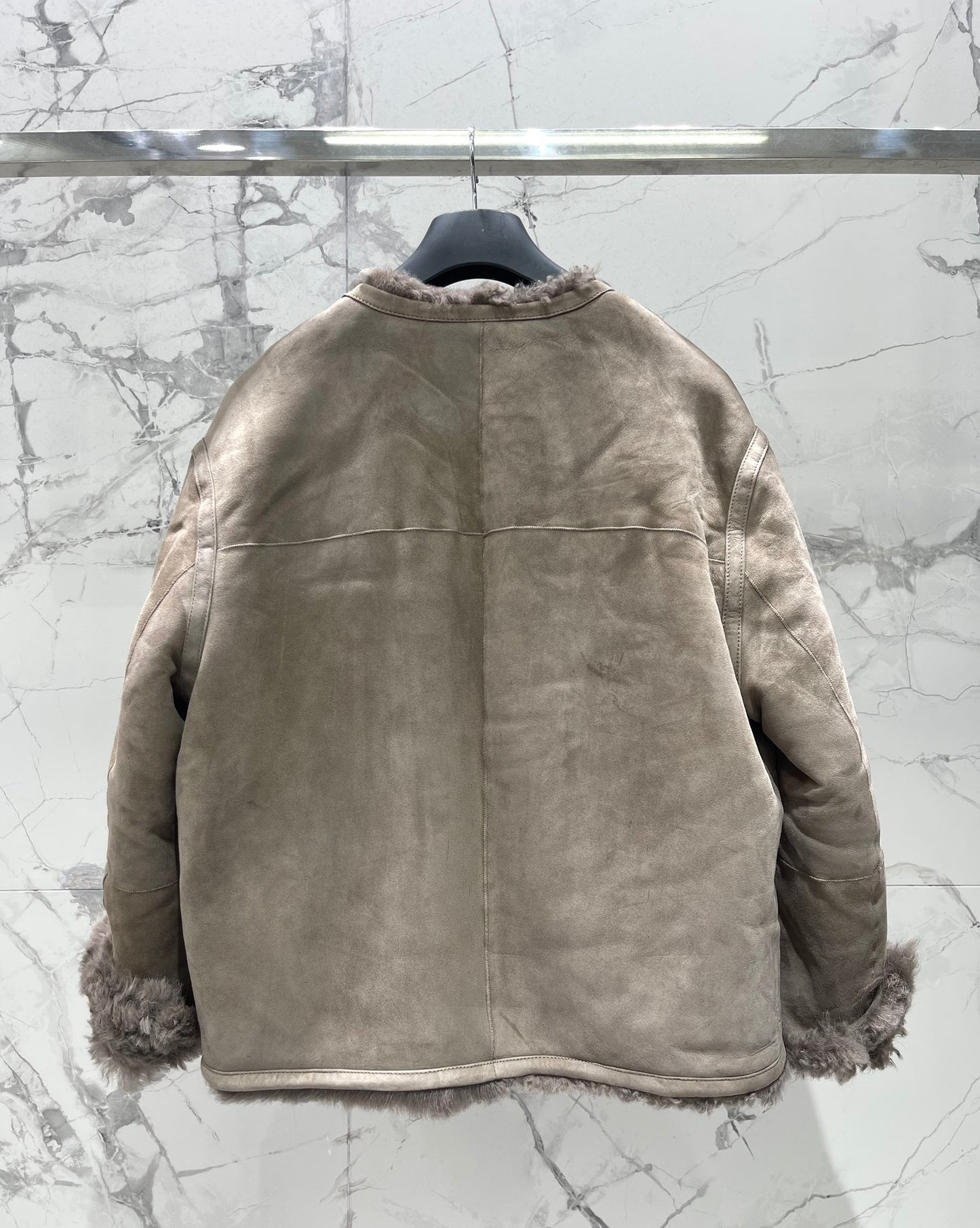 Di 25Fw shearling jacket
