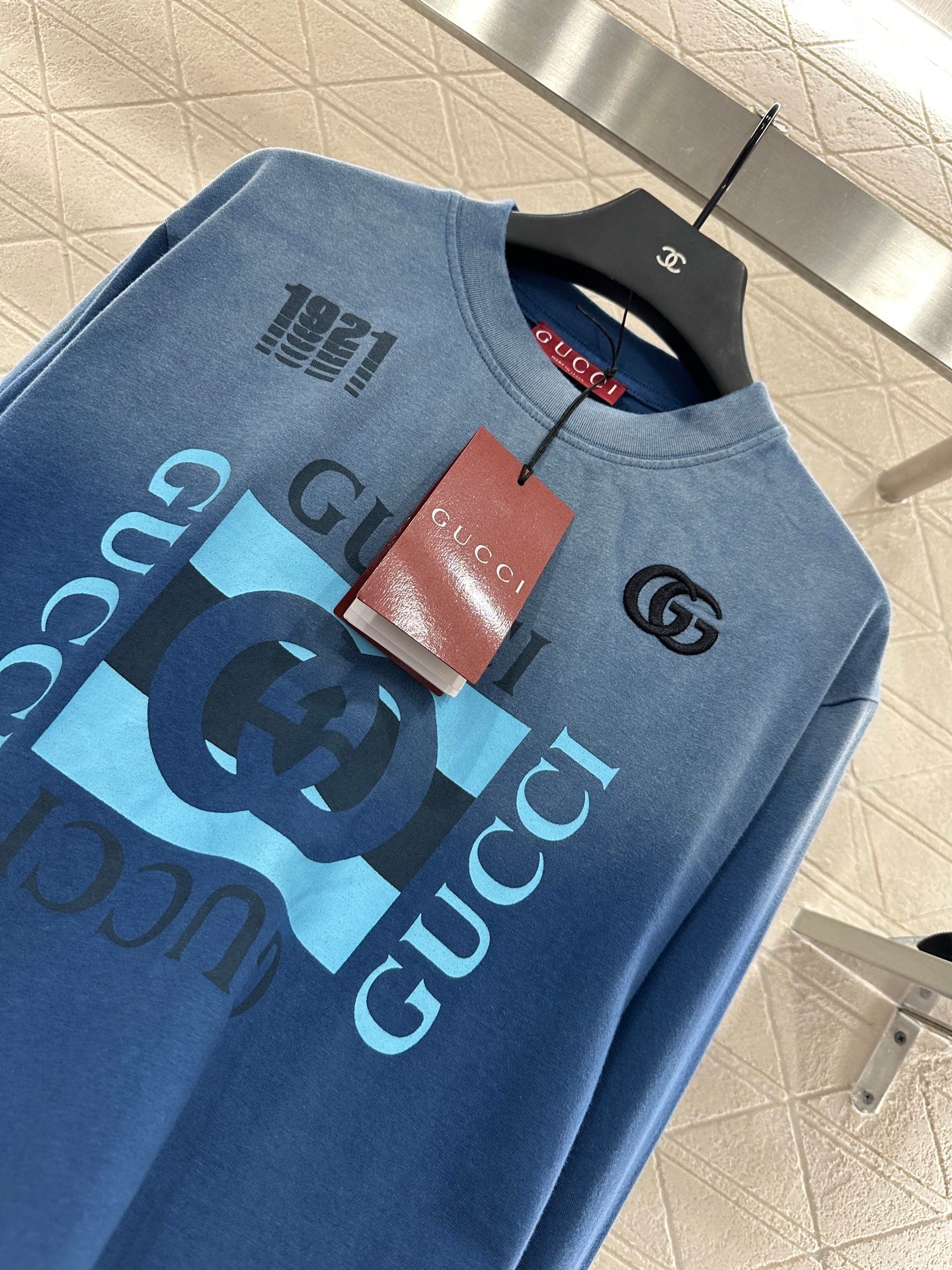 G 25 Heavy work Washed gradient long sleeves