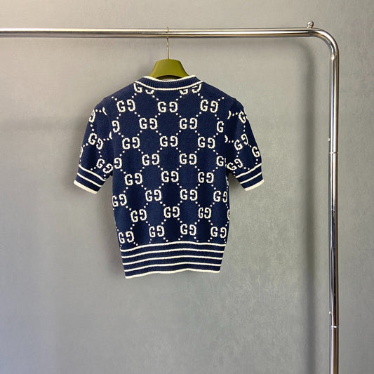 G 25 T-shirt à manches courtes avec monogramme entrelacé