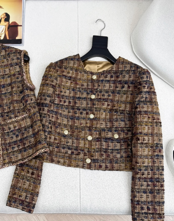 C 25 New Braided Trim Jacket