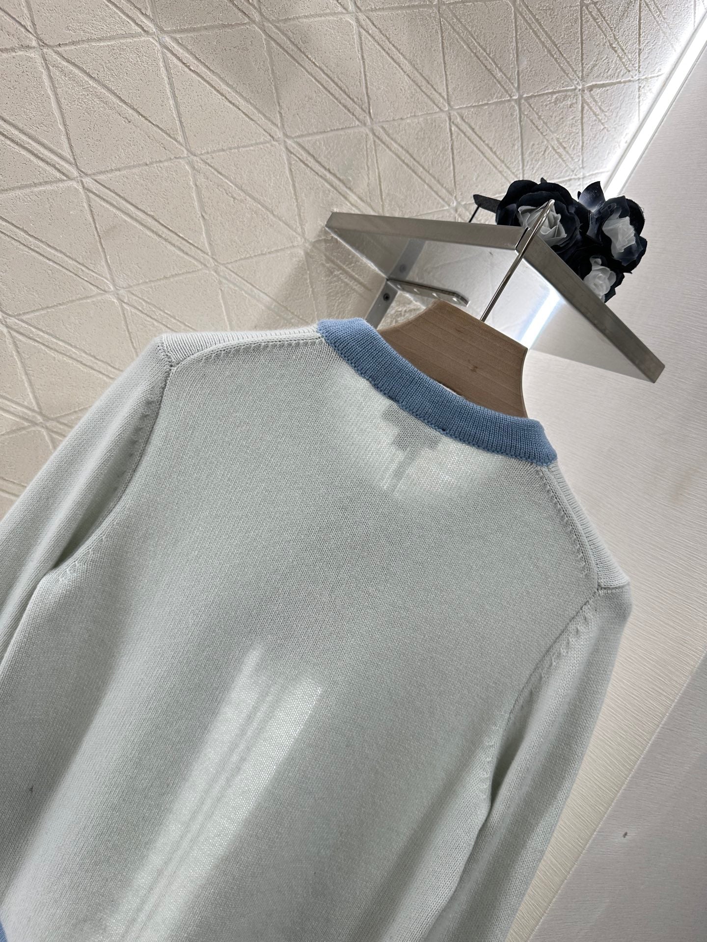 C 2025 new products Knitted cardigan(RED,BLACK,BLUE,LIGHT BLUE,PINK)