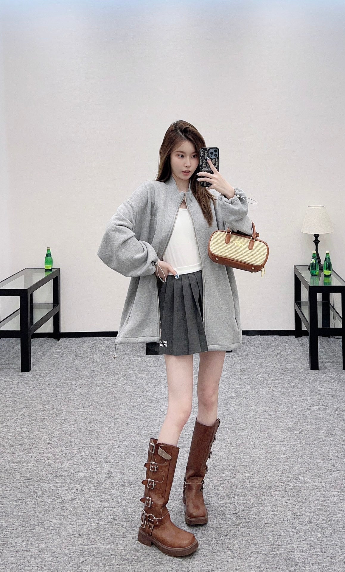 M 2025 new product Drawstring sweater jacket