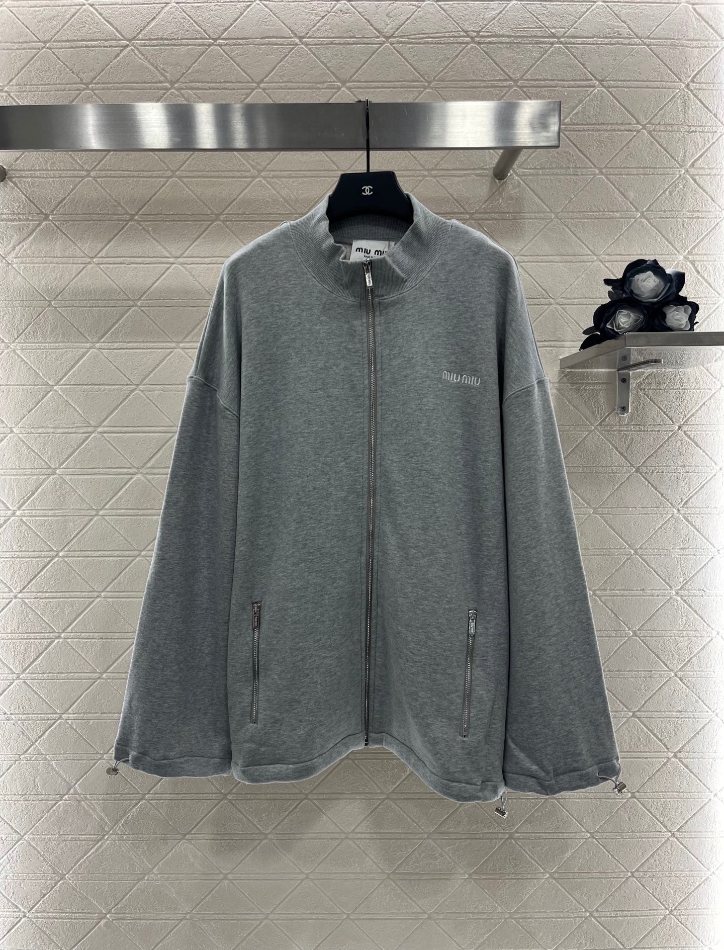M 2025 new product Drawstring sweater jacket