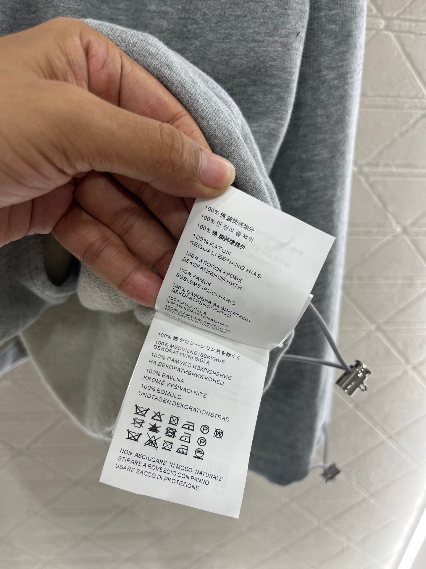 M 2025 new product Drawstring sweater jacket