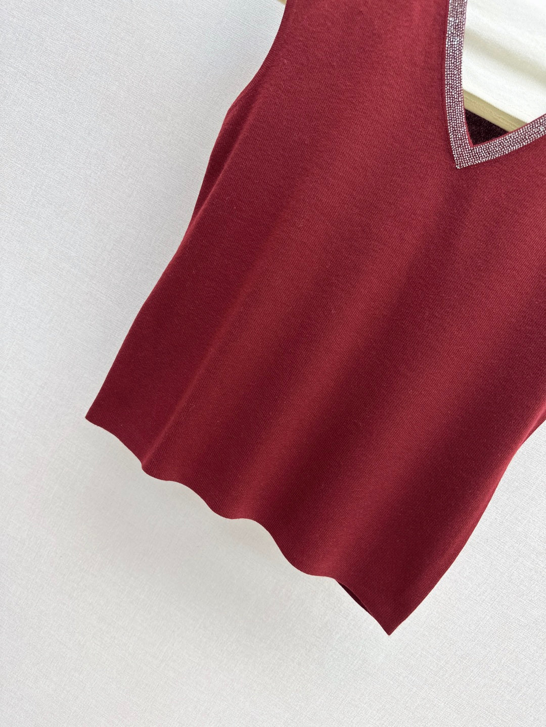 Bru 25fw v-neck vest