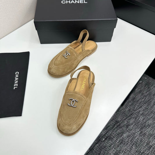 C 25 Casual suede slippers(KHAKI/BLACK/BROWN/BEIGI)