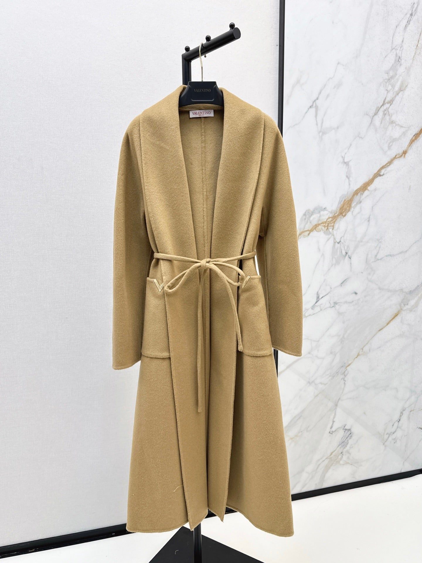 Val 25 New double-faced wool coat(KHAKI/WHITE/BLACK)