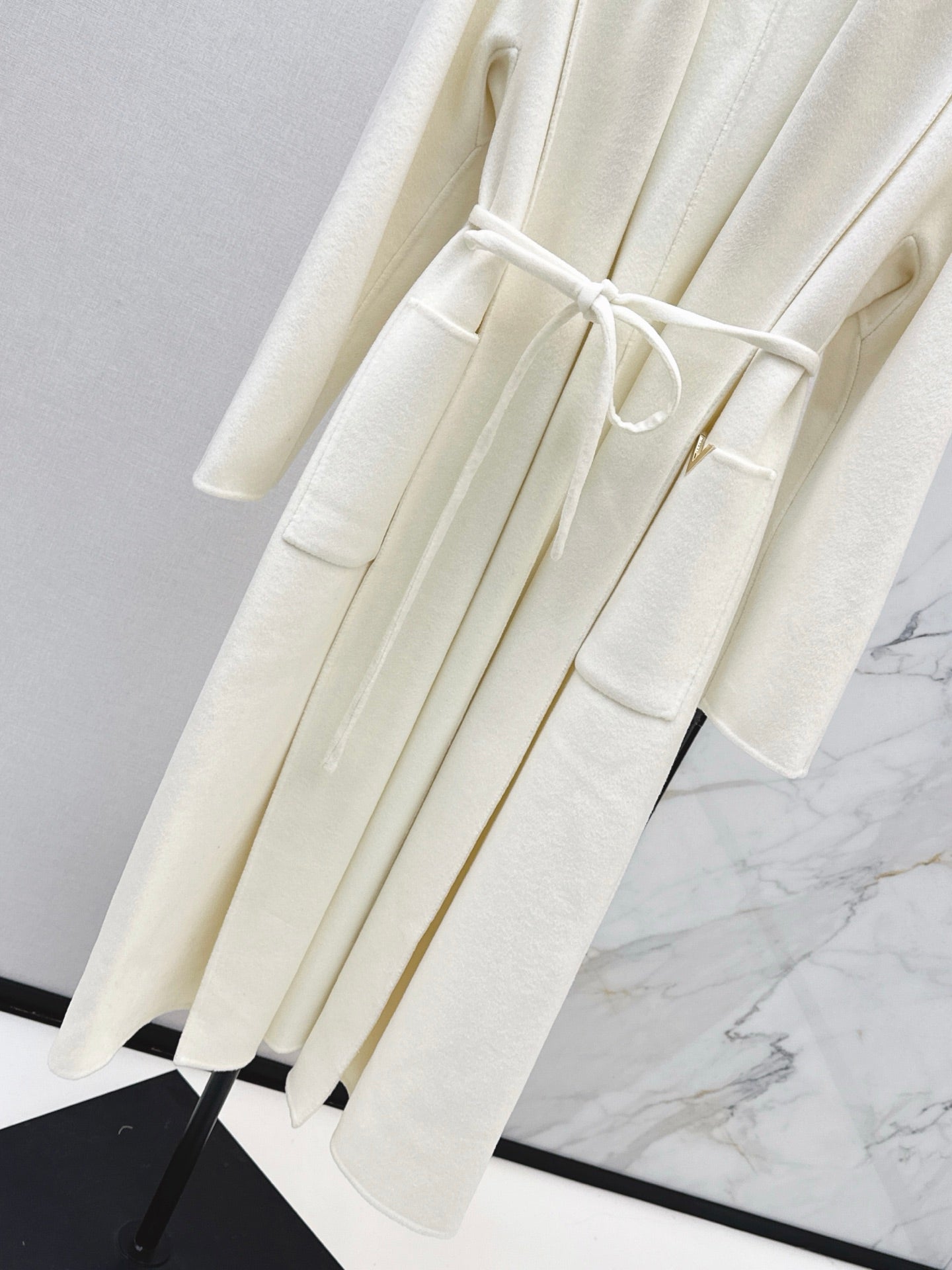 Val 25 New double-faced wool coat(KHAKI/WHITE/BLACK)