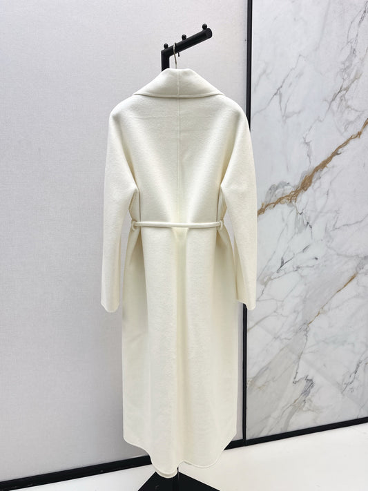 Val 25 New double-faced wool coat(KHAKI/WHITE/BLACK)