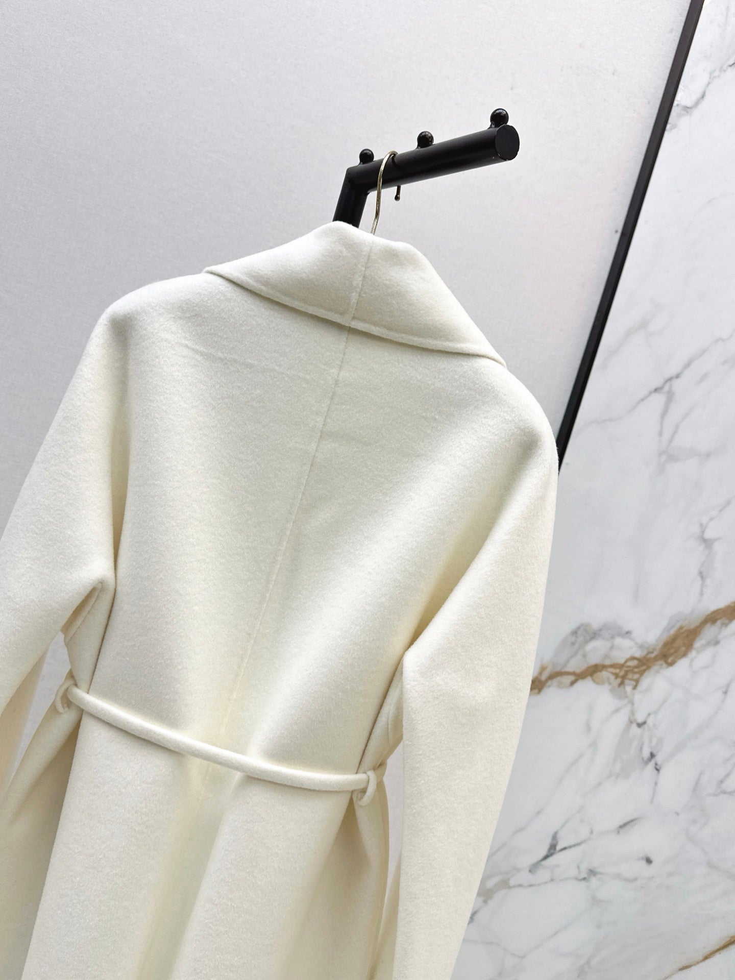 Val 25 New double-faced wool coat(KHAKI/WHITE/BLACK)