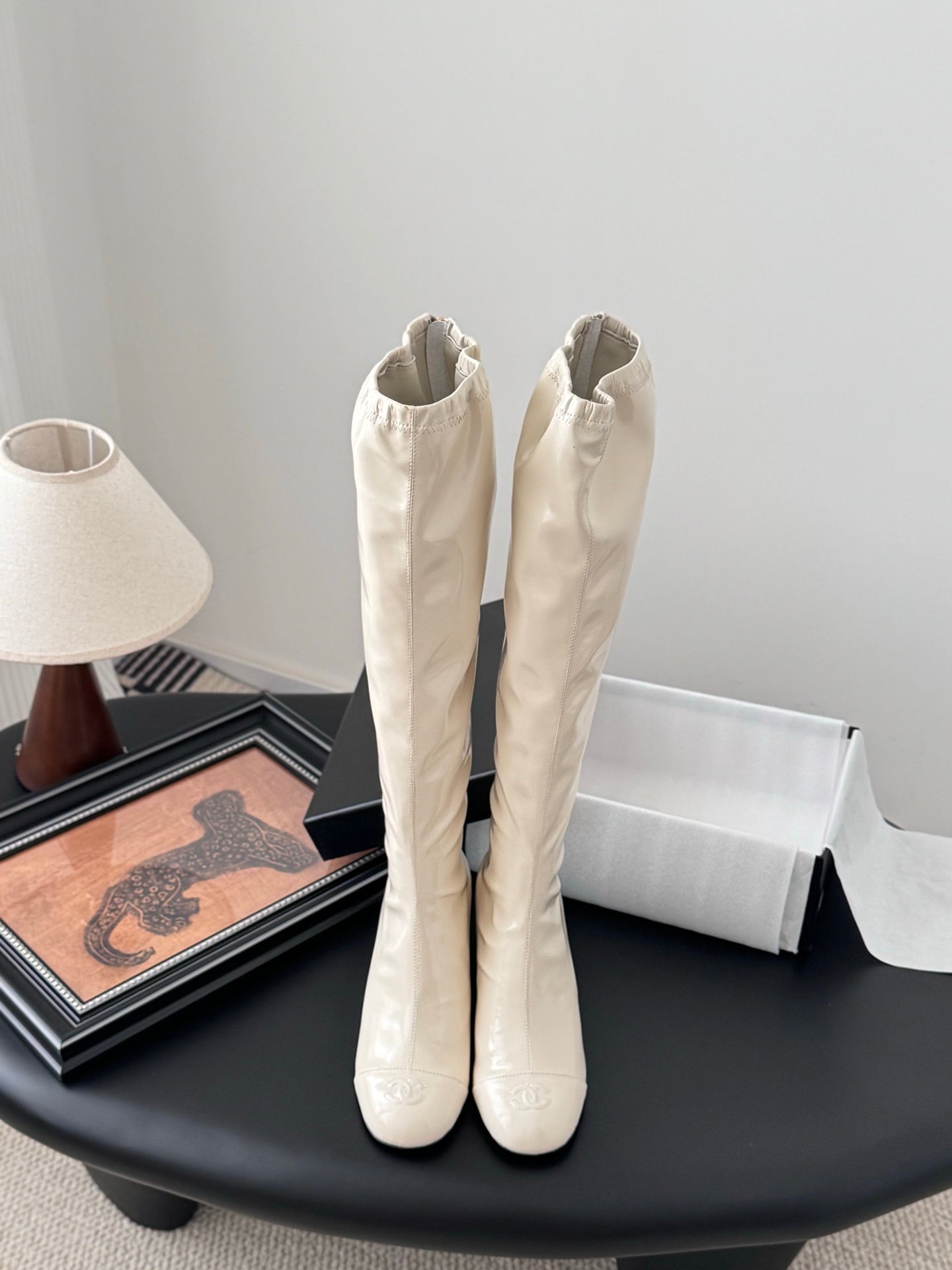 C 25K new wedge boots(BLACK/RED/KHAKI/BEIGI)