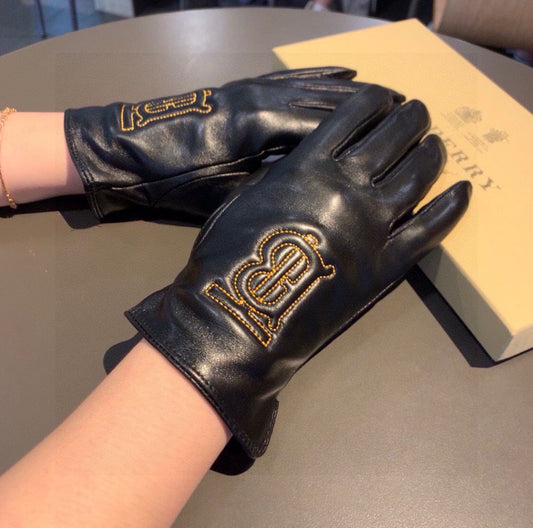 Bur 25 sheepskin gloves