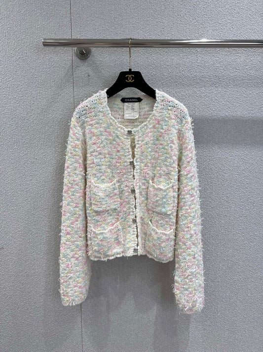 C 25B New Cashmere Cardigan High-end Handicraft Series