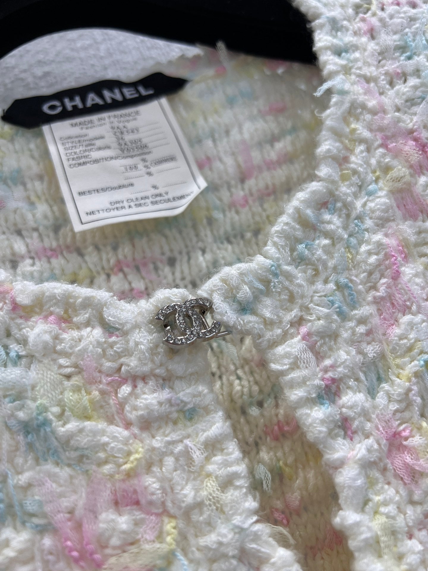 C 25B New Cashmere Cardigan High-end Handicraft Series