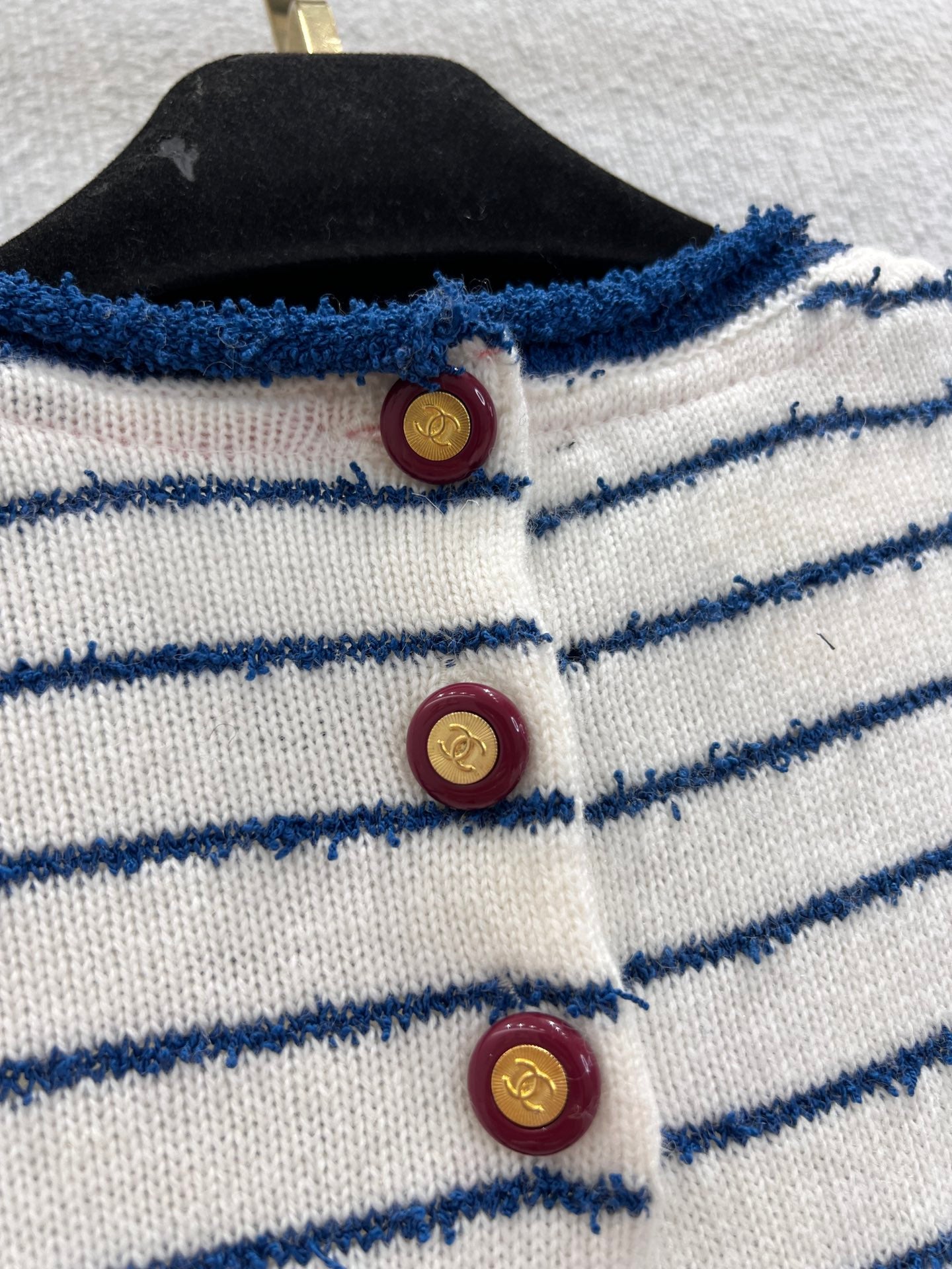 C 25B New Cute Rabbit Jacquard Striped Knitted Sweater Advanced Handicraft Series