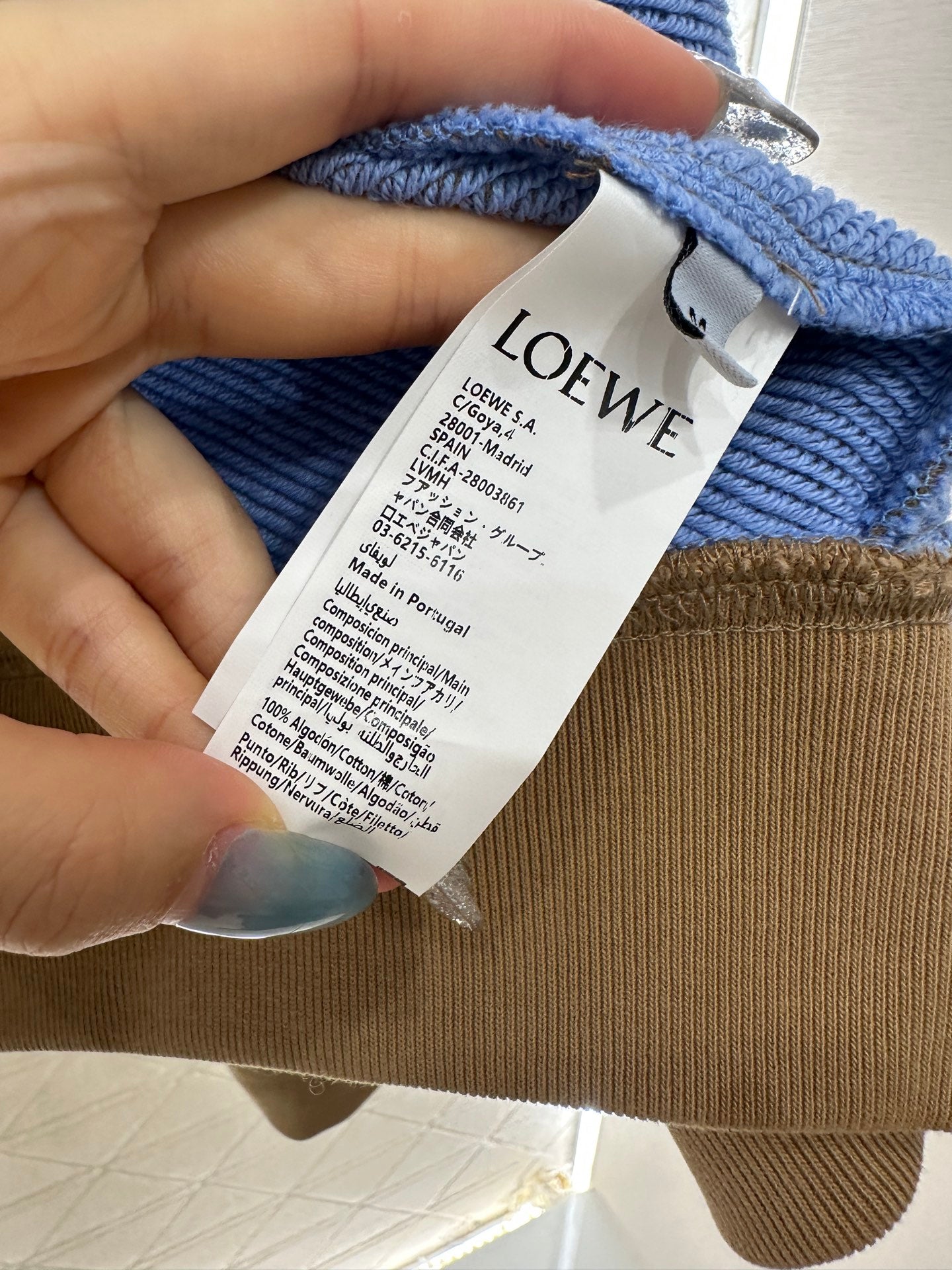 Lo 25 Hooded zip-up sweatshirt