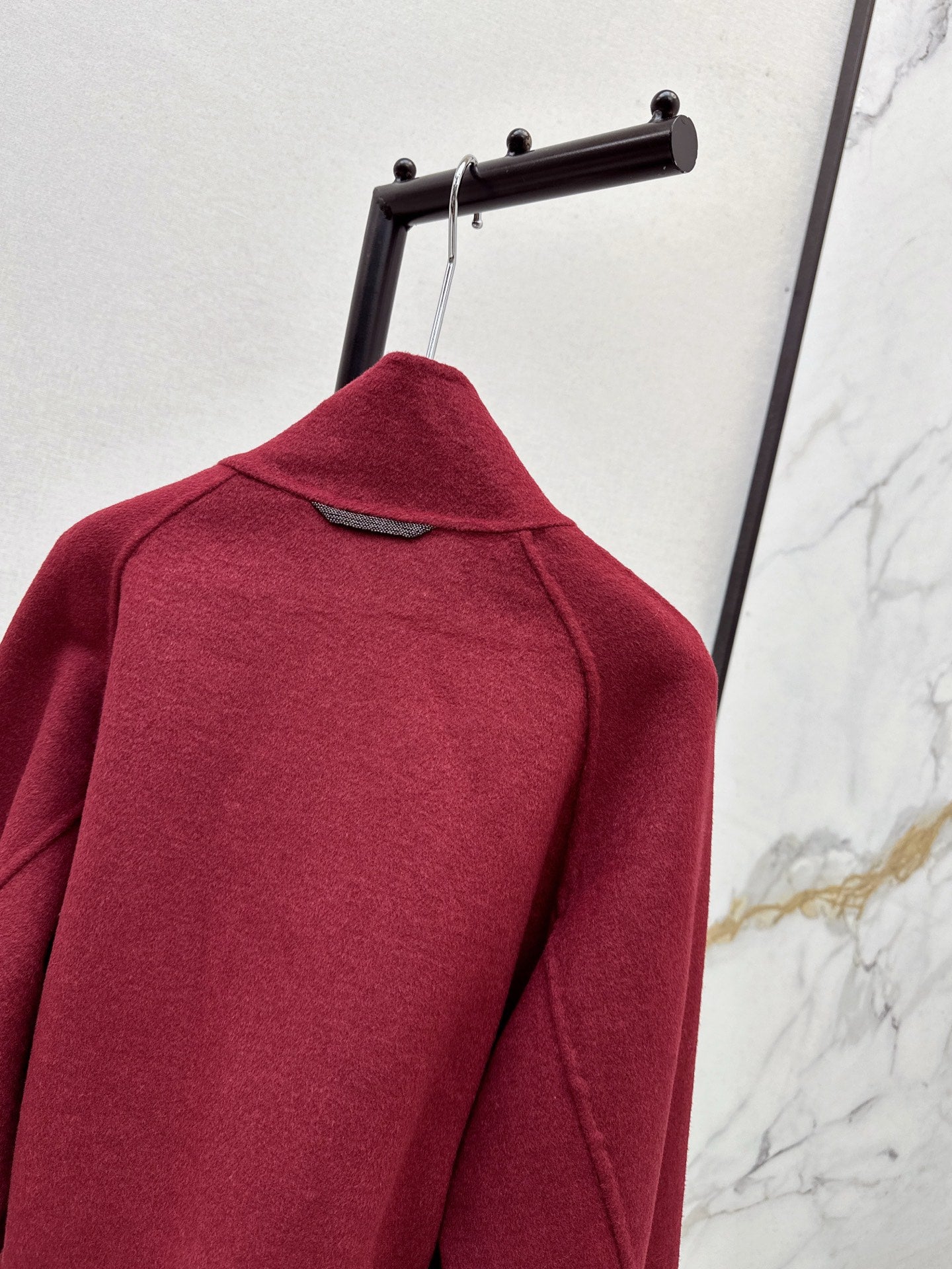Bru 25 New wool short coat