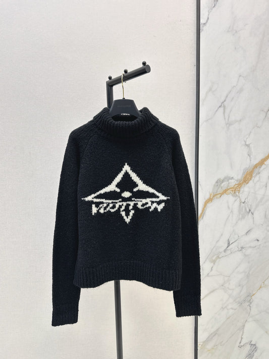 L 25 Turtleneck wool sweater(BLACK/KHAKI/WHITE)
