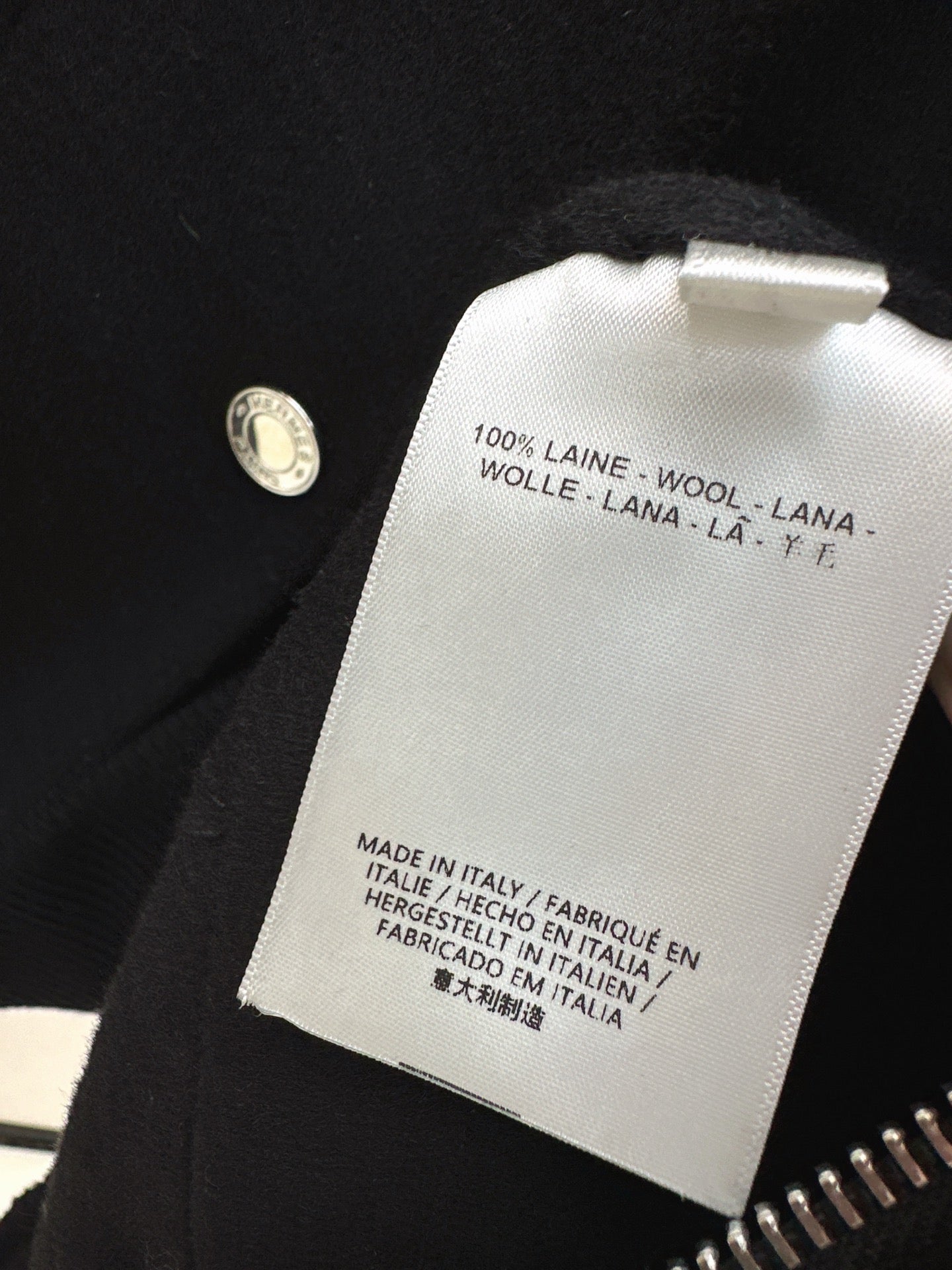 He 25 Wool double-faced vest jacket