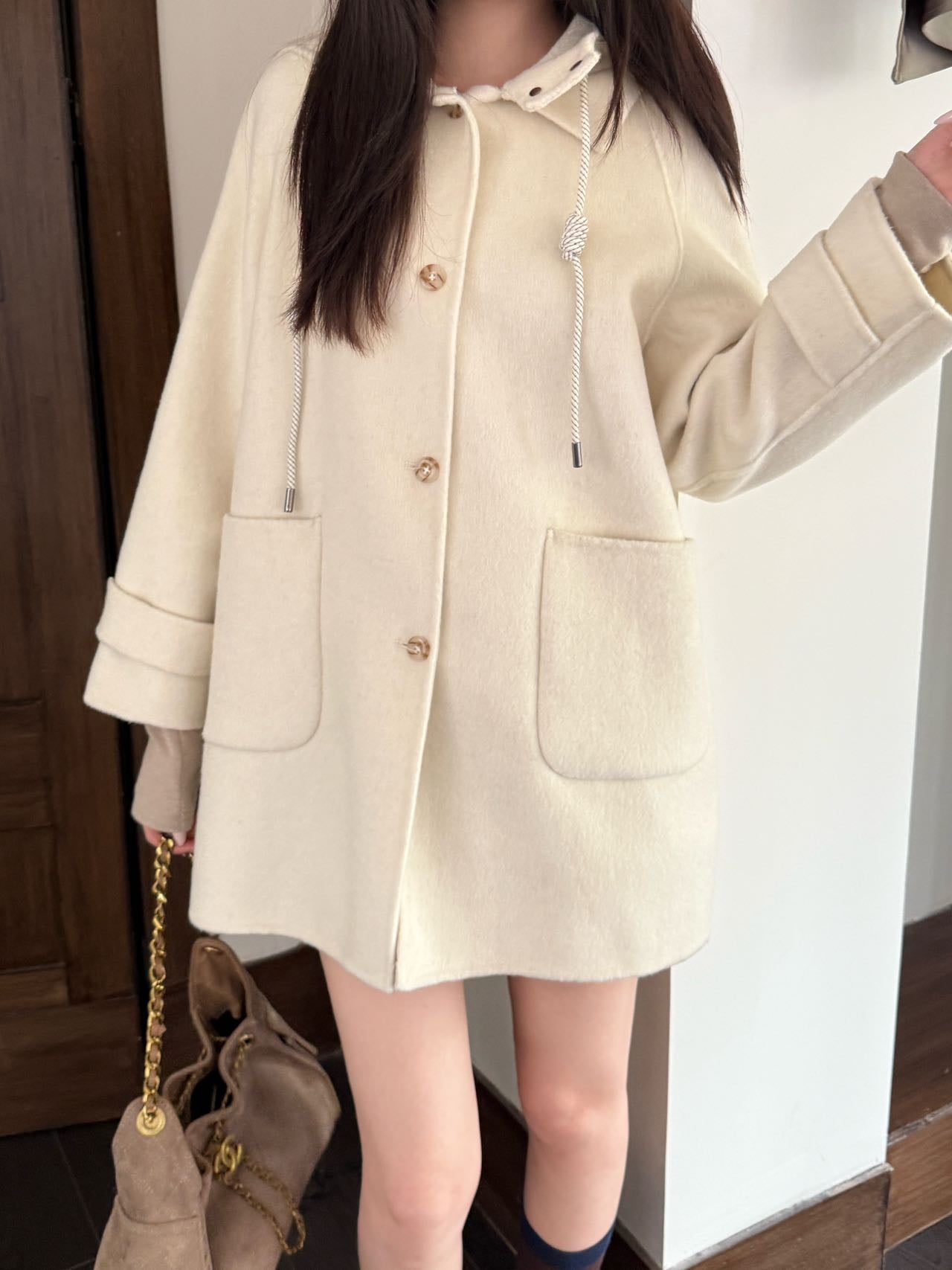 Lor 25 Hooded coat