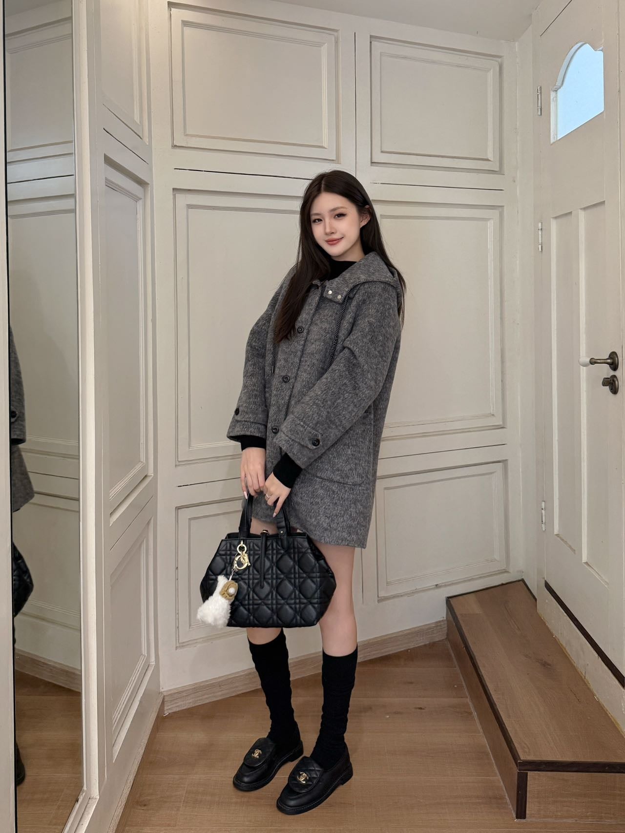 Lor 25 Hooded coat