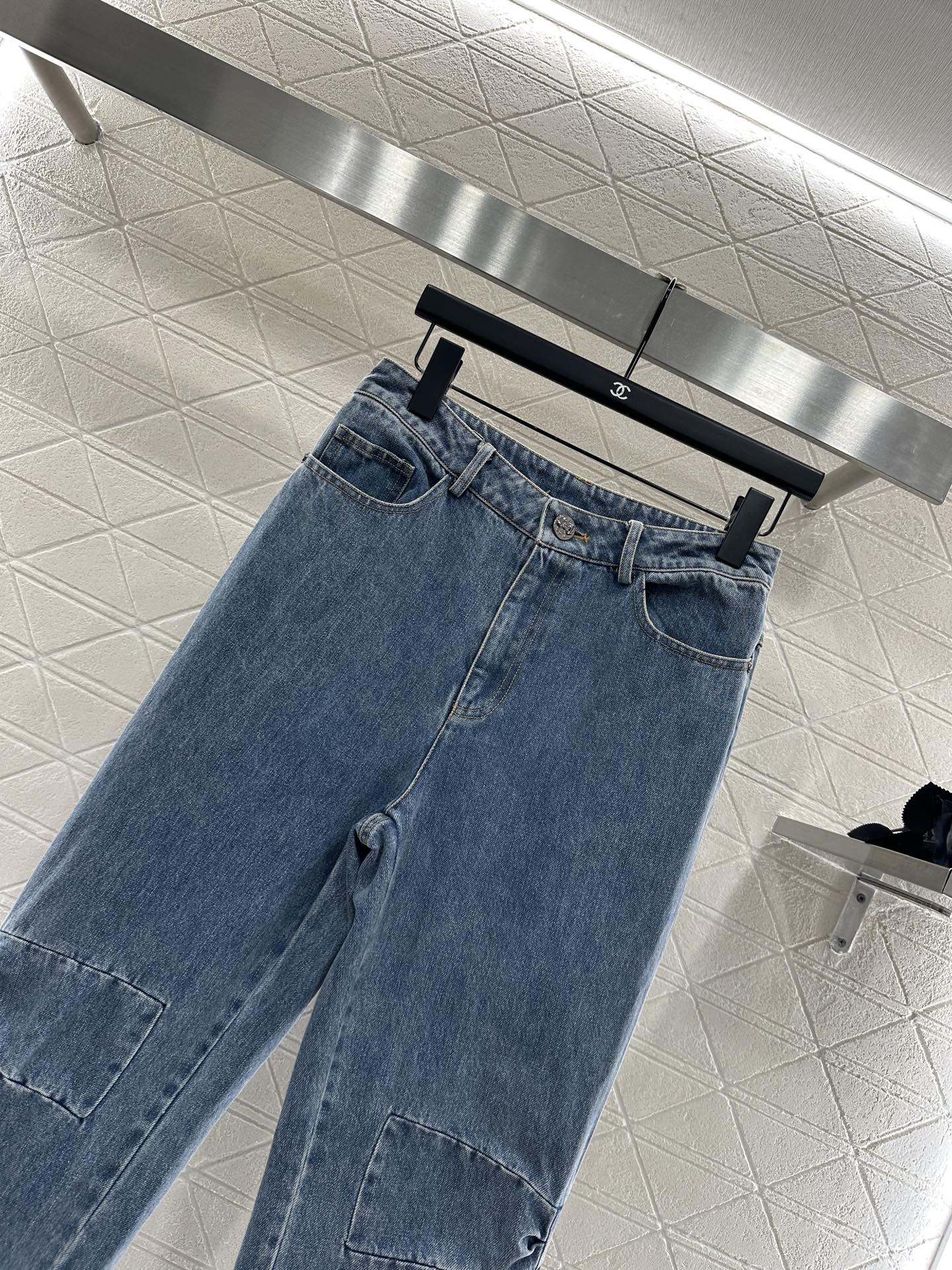 C 25 Butterfly Denim Pants