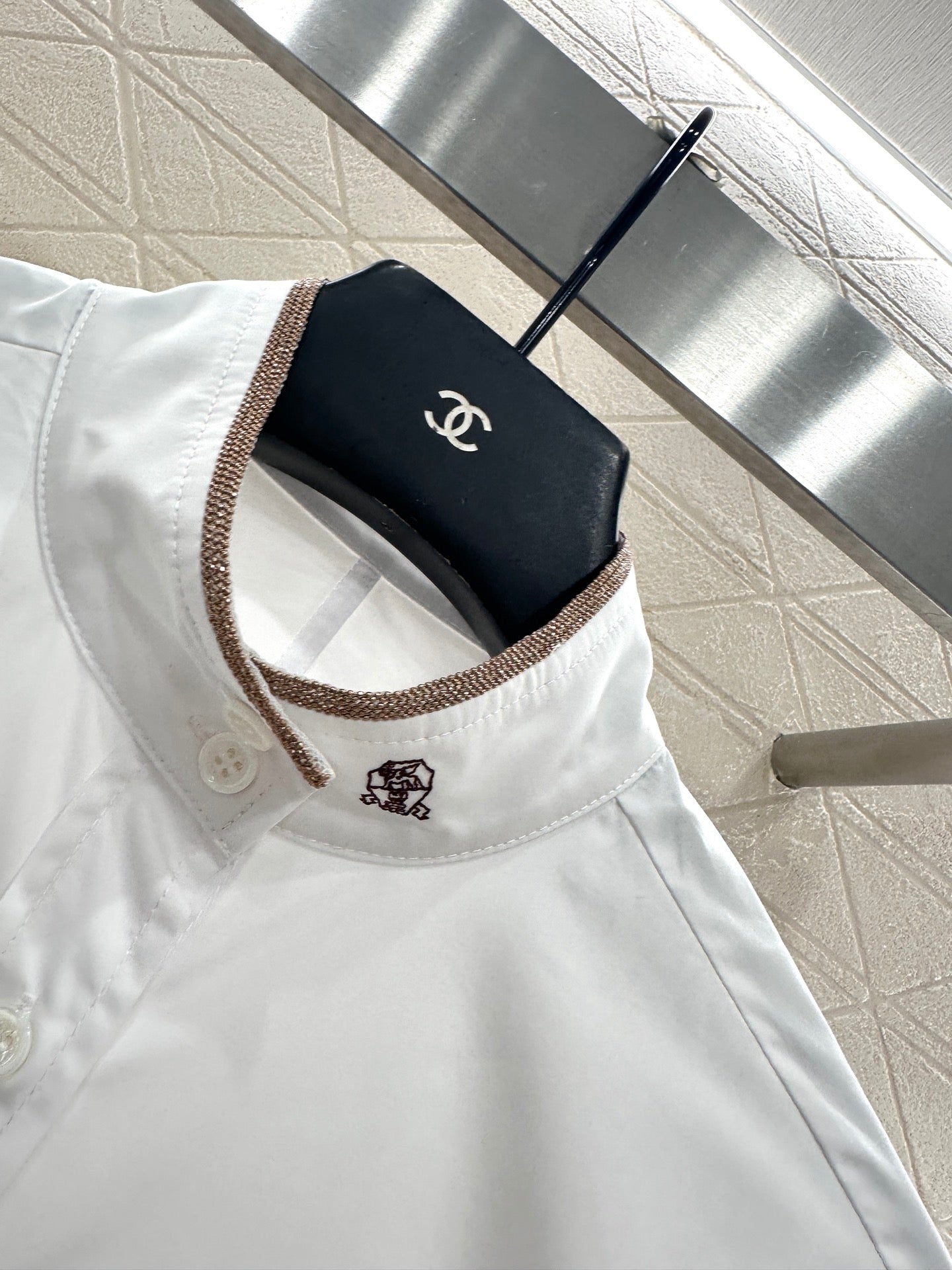 Bru 25 Stand collar shirt