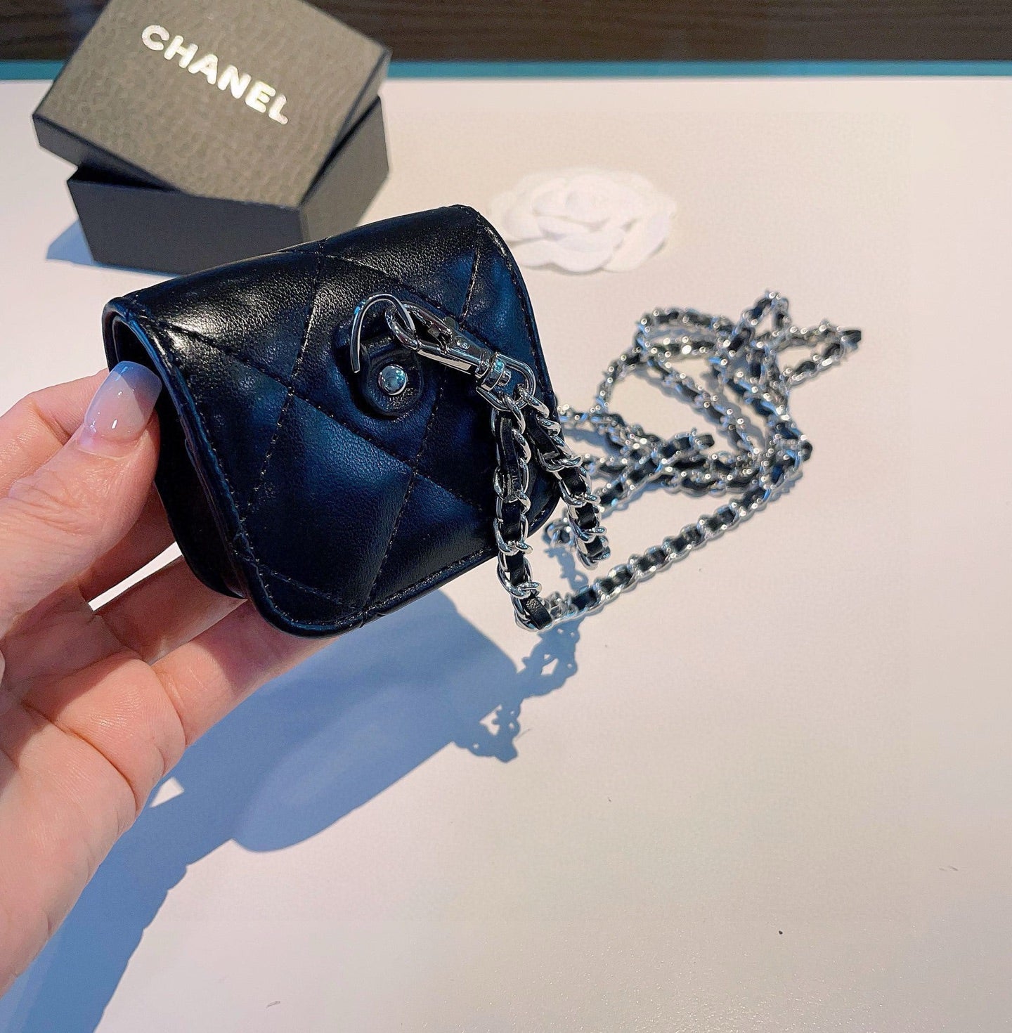 C 25 Classic Lingge Earphone Bag