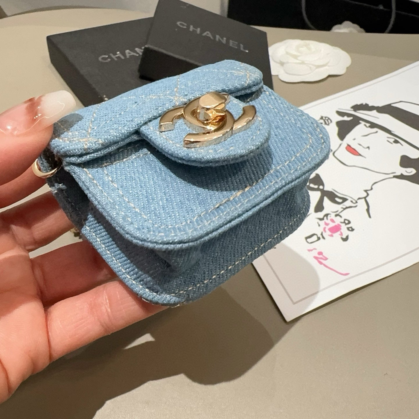 C 25 Cowboy headphone bag decoration