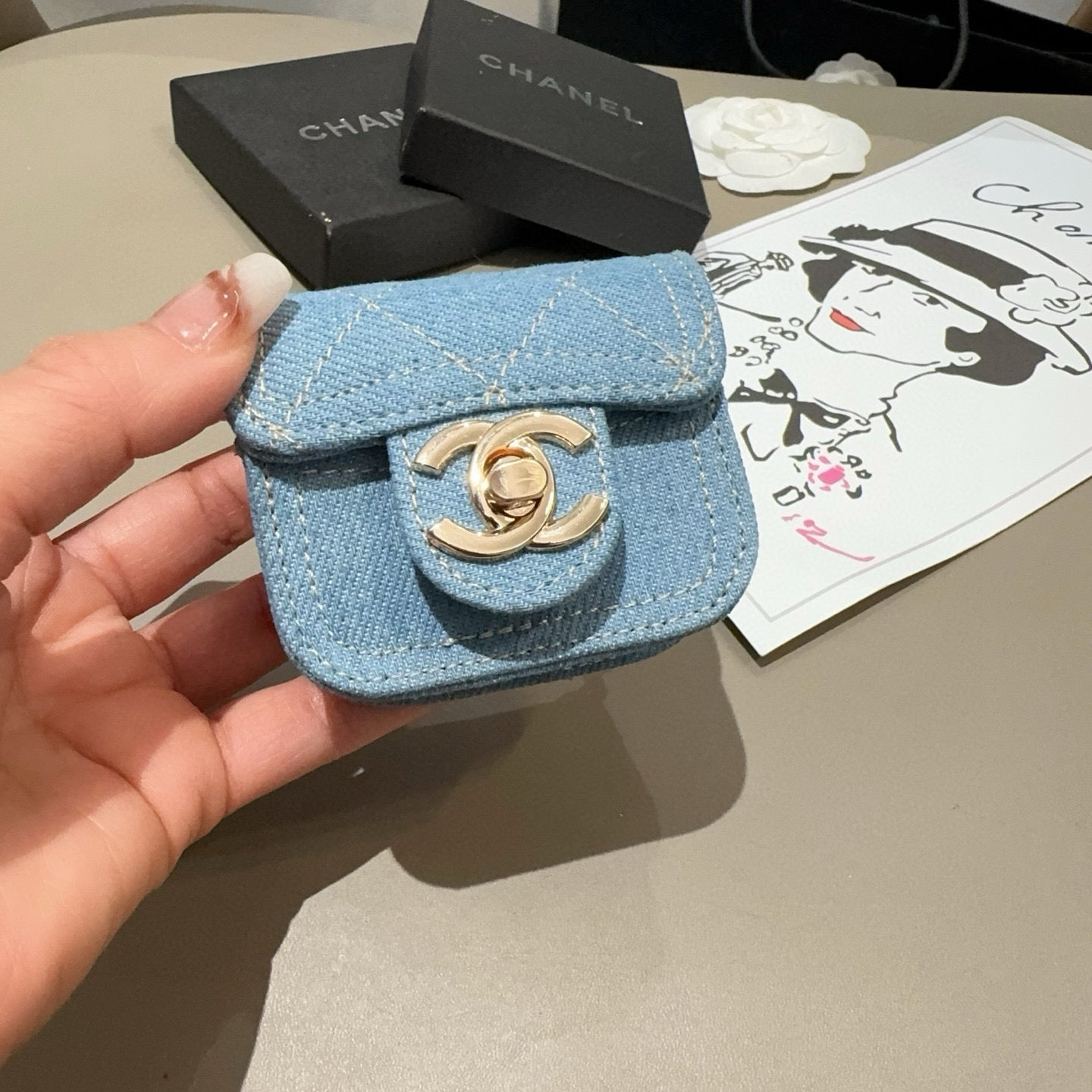 C 25 Cowboy headphone bag decoration