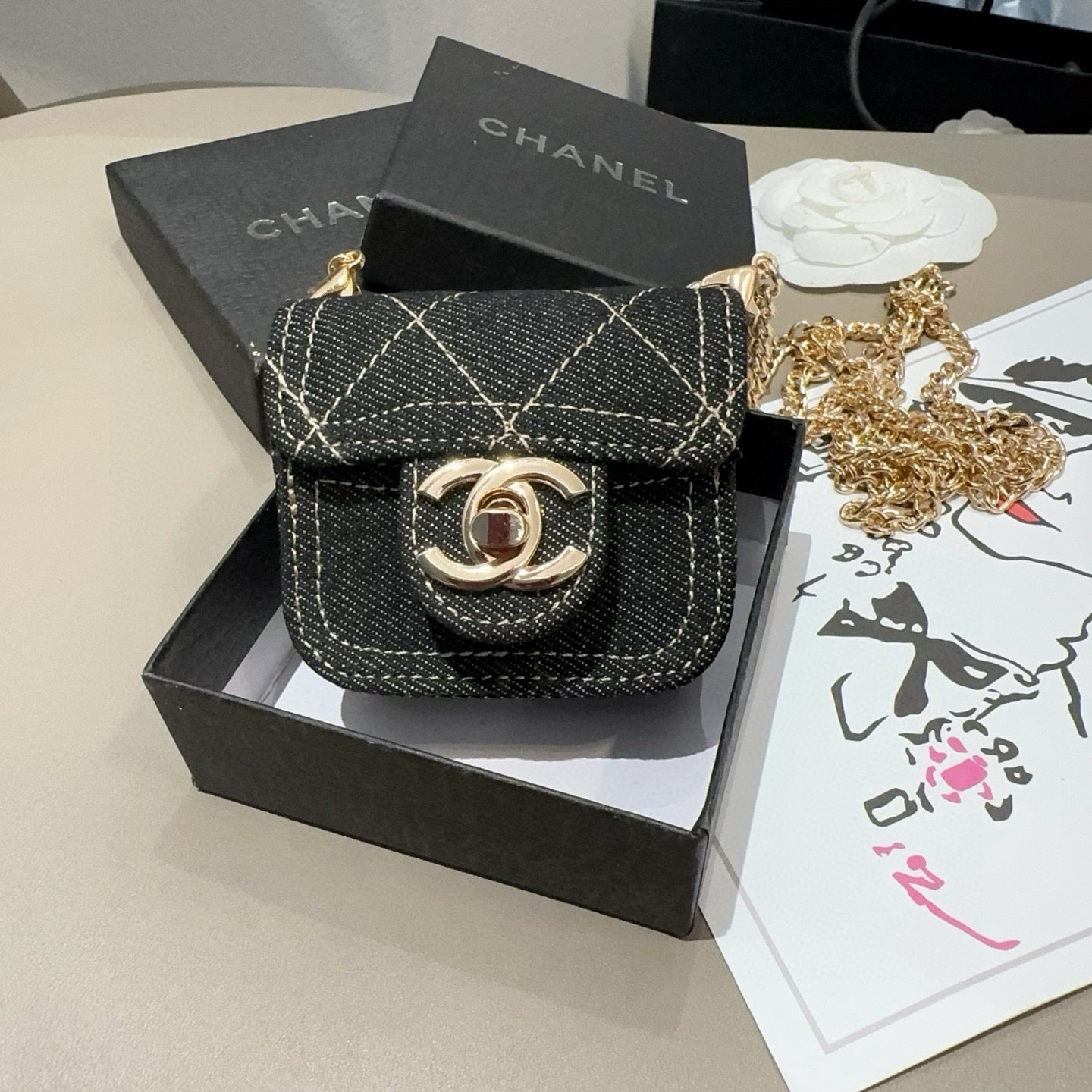 C 25 Cowboy headphone bag decoration