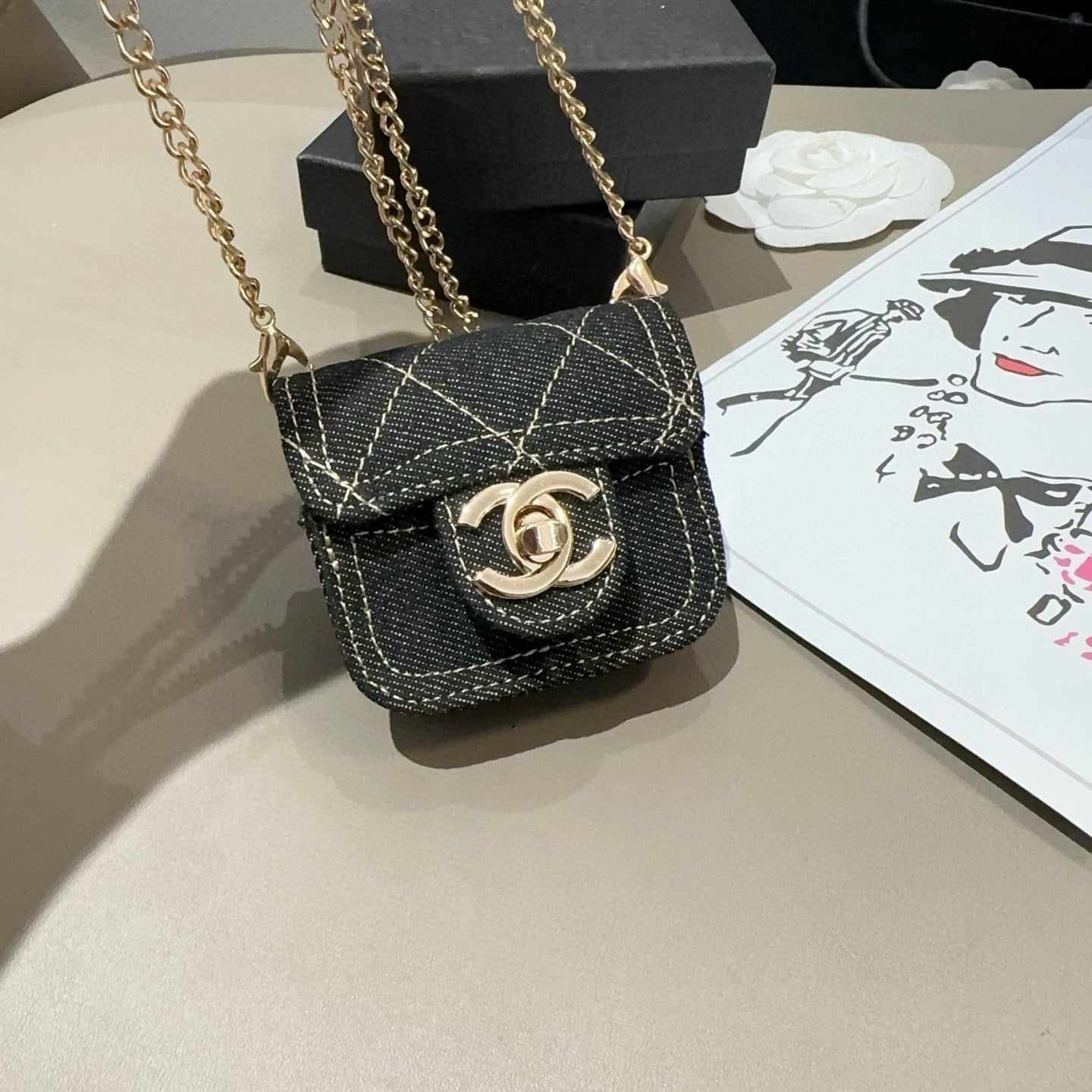 C 25 Cowboy headphone bag decoration