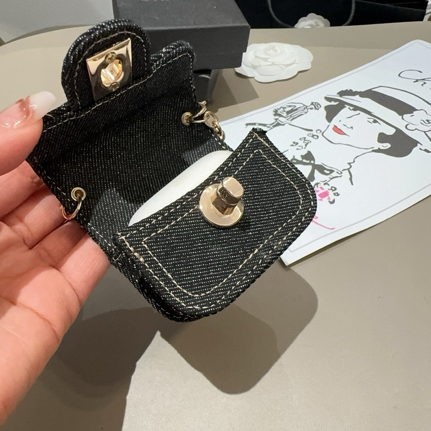 C 25 Cowboy headphone bag decoration