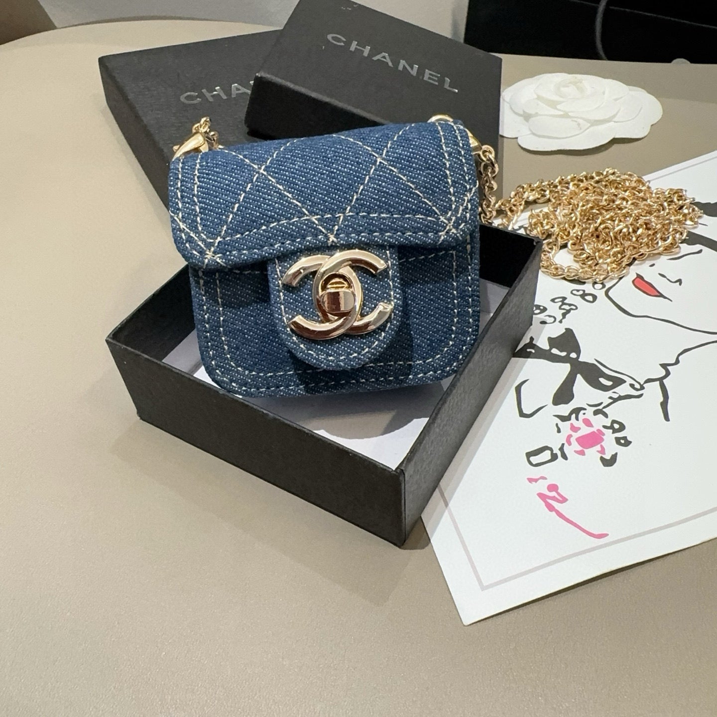C 25 Cowboy headphone bag decoration